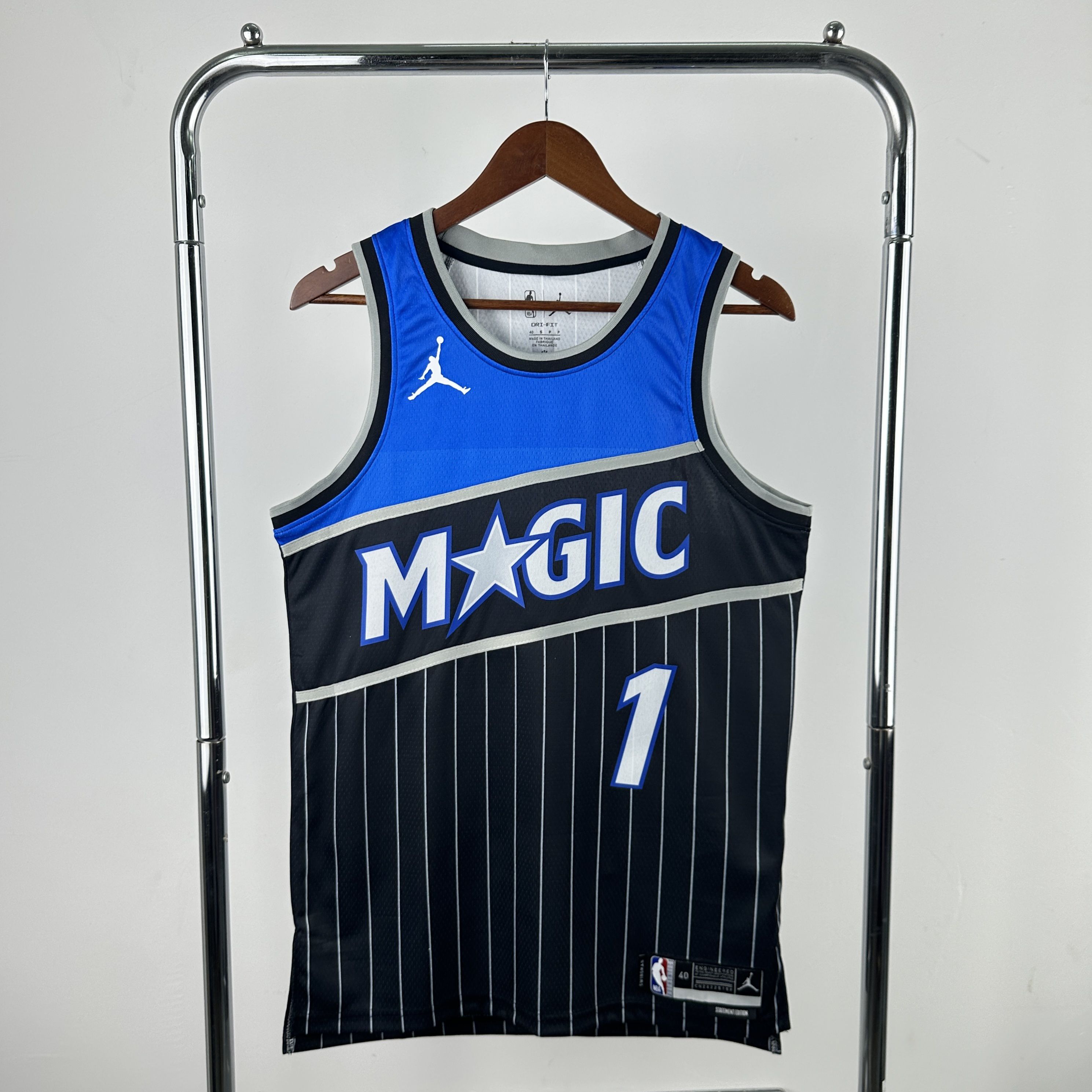 Men Orlando Magic #1 Hardaway Black Season 2026 NBA Jersey->orlando magic->NBA Jersey